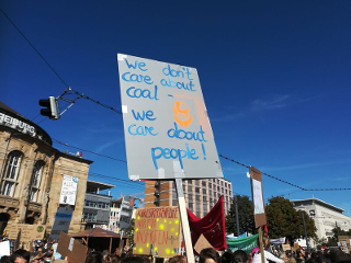 Ökoplus beim Klimastreik