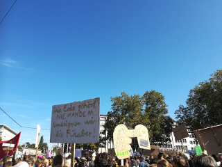 Ökoplus beim Klimastreik