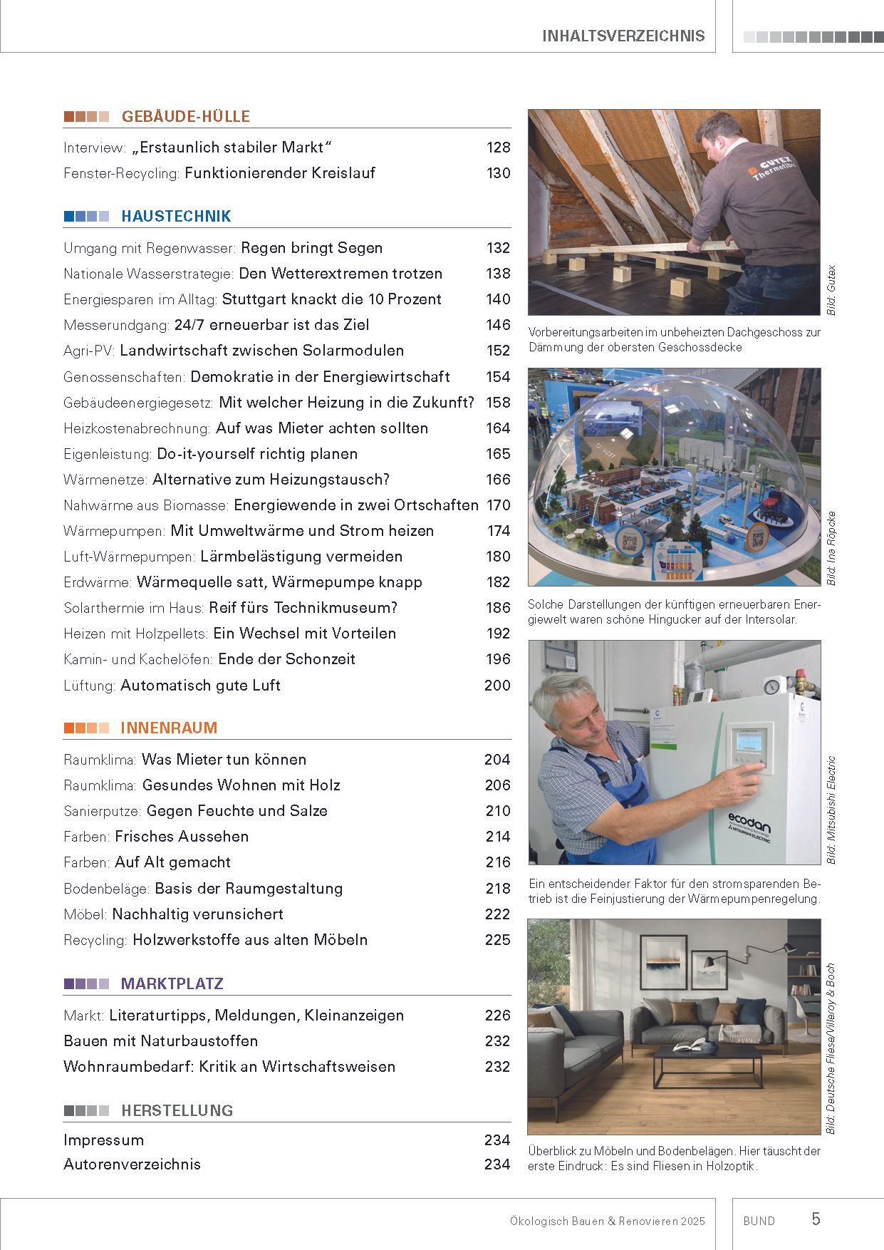 BUND-Jahrbuch 2025 - Inhaltsverzeichnis Seite 2 BUND-Jahrbuch-2025-Inhalt-Seite-2